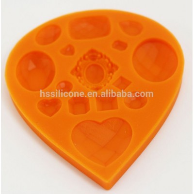 Custom design and Multi-shaped how to use silicone fondant molds