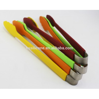 High Quality custom color silicone meat tongs