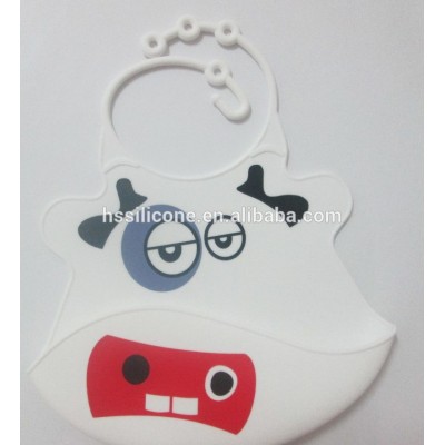 Top sale soft silicone baby bib