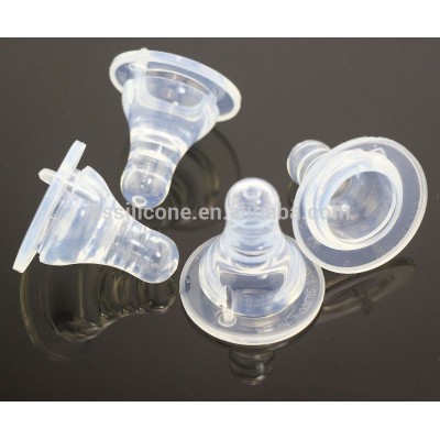 BPA free soft silicone baby bottle nipples