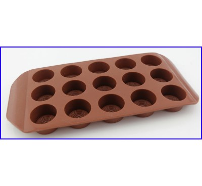 15 Cavity Silicone Chocolate Mold/Mould Soap Mold