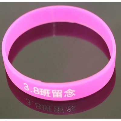 100% Pure Food Grade Bracelet En Silicone